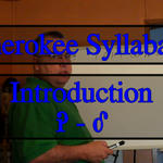 Day 2 (part 1) - Syllabary Writing Practice Ꭾ-Ꮄ